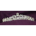 Promotion Latest Silver Gorgeous Headwear Crystal nuptiale Prom Tiara